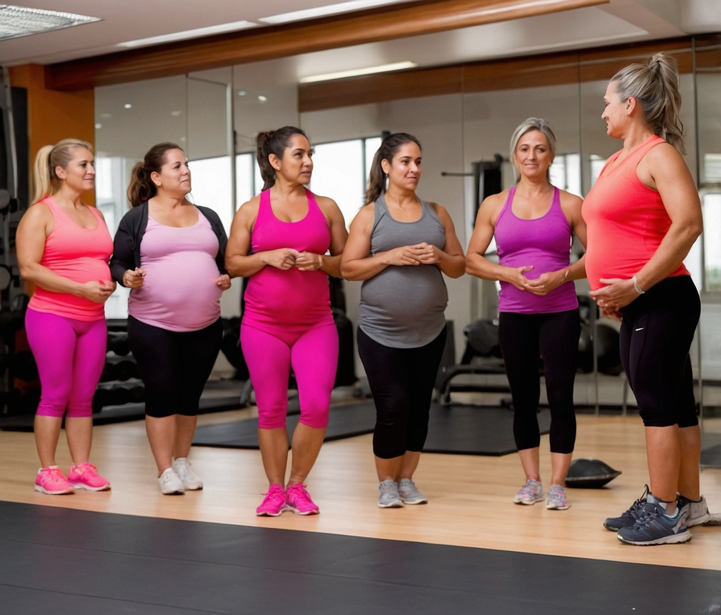 Inicio de viaje fitness confiado
